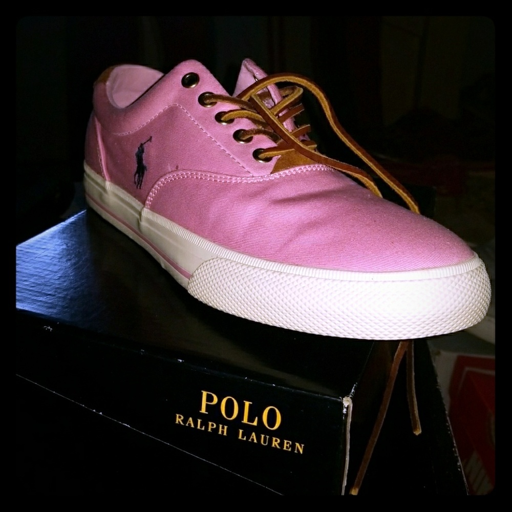 Pink Polo sneakers